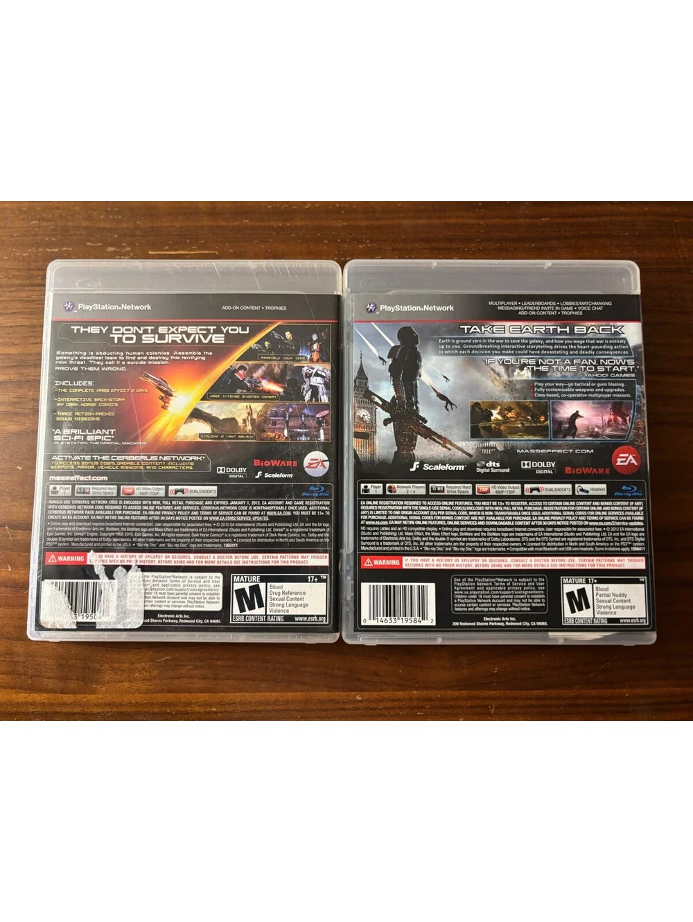 Mass Effect 2 & 3 (Playstation 3) Bundle